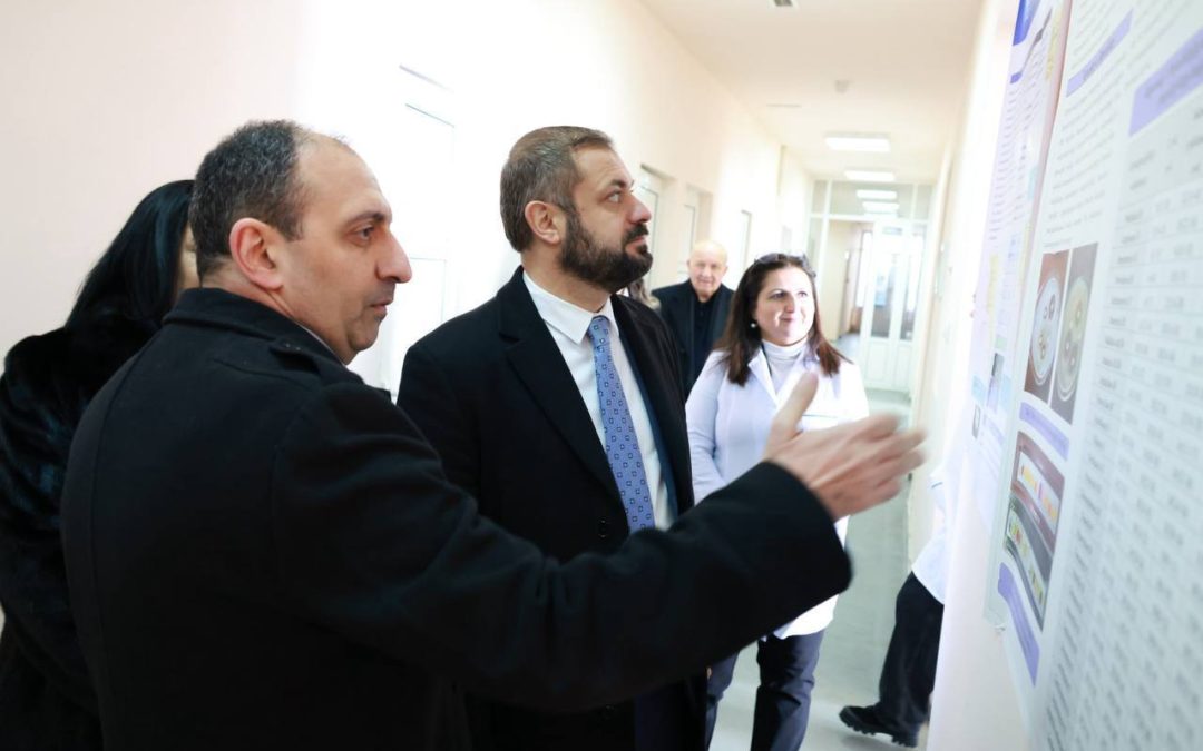 ՀՀ էկոնոմիկայի նախարար Գևորգ Պապոյանի այցը ՀՀ ԷՆ «Սննդամթերքի անվտանգության ոլորտի ռիսկերի գնահատման և վերլուծության գիտական կենտրոն» ՓԲԸ